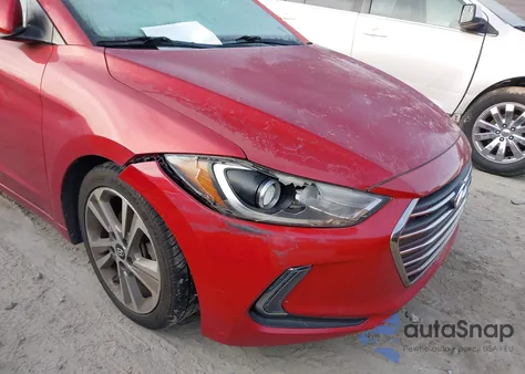 2017 Hyundai Elantra Limited from USA, damaged, VIN 5NPD84LF2HH021254